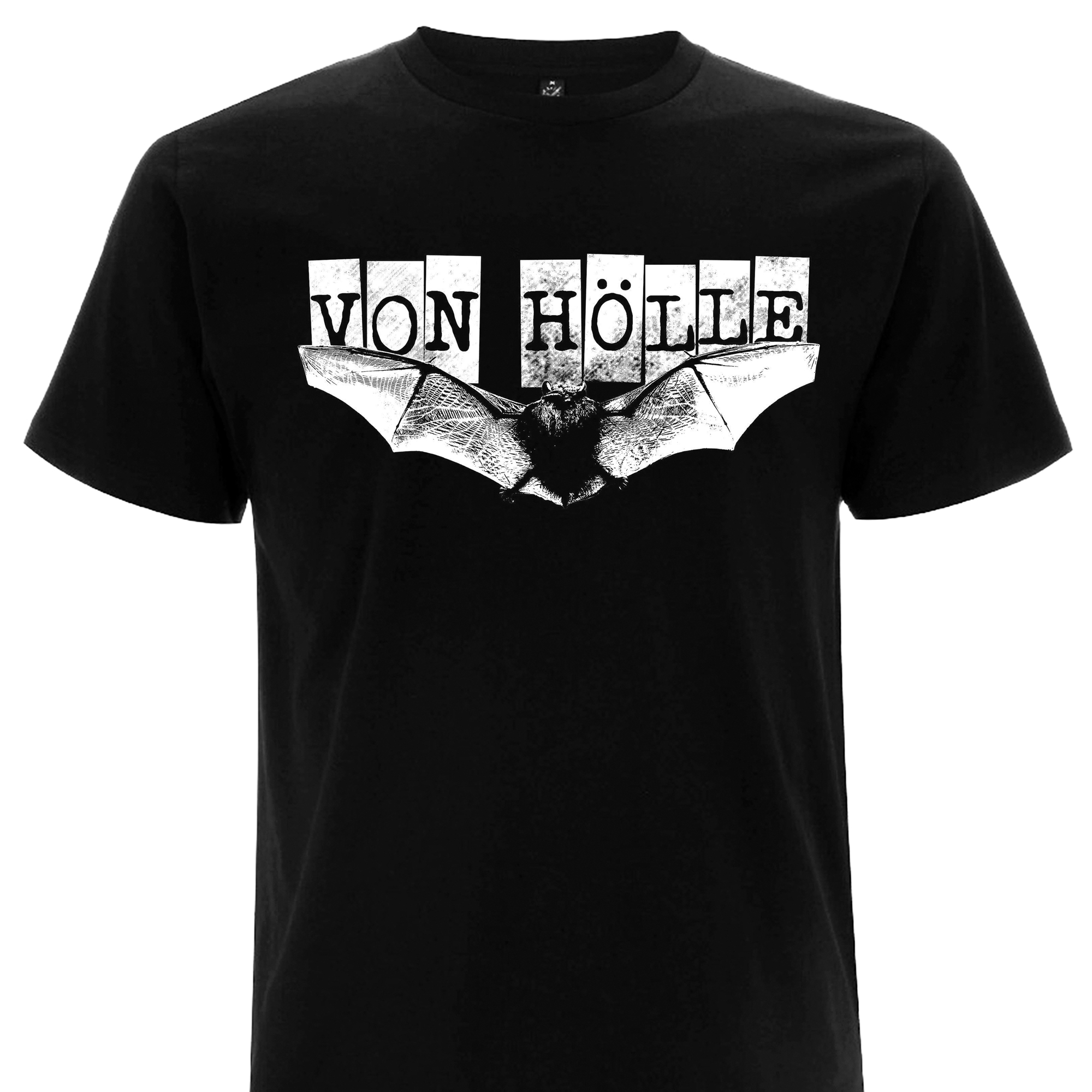 "Fledermaus" T-Shirt schwarz 